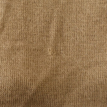 Louis Vuitton Logo Zip Up Cashmere Long Sleeve Cardigan Knit Beige