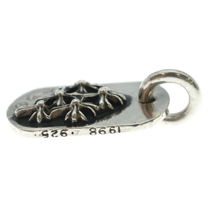 Chrome Hearts Raised Dogtag Dog Tag Nyc Limited Charm Silver Necklace Top