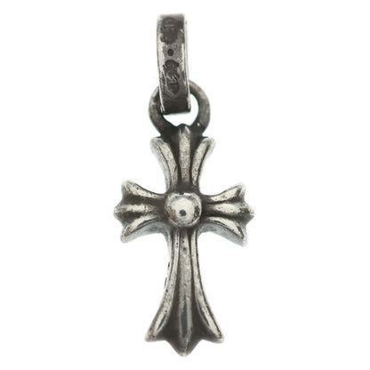 Chrome Hearts Crs Bbyfat P Dmnd Baby Fat Cross Pave Diamond Pendant Top