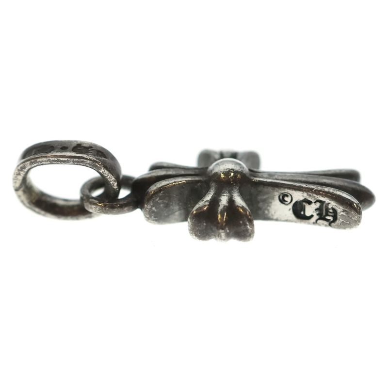 Chrome Hearts Crs Bbyfat P Dmnd Baby Fat Cross Pave Diamond Pendant Top