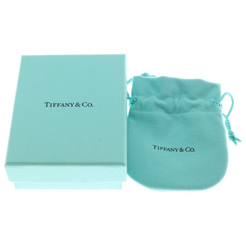 Tiffany & Co Open Heart Hoop Earrings 925 Sterling Silver