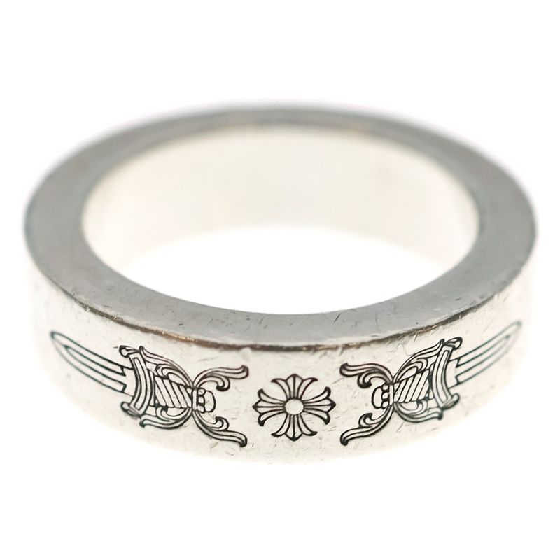 Chrome Hearts Spacer Dagger Silver Ring
