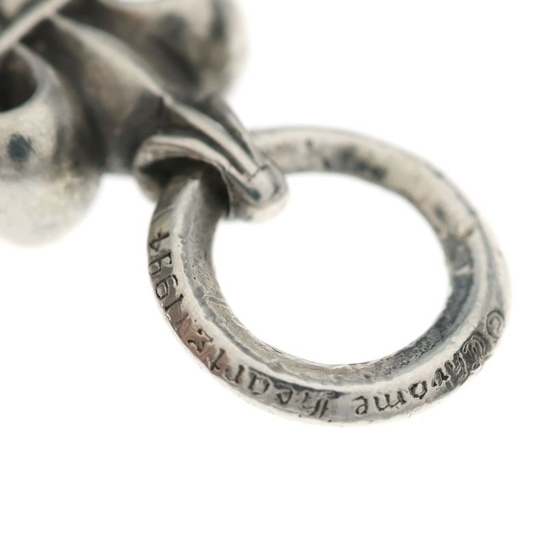 Chrome Hearts BS Fluer BS Pendant Silver Necklace