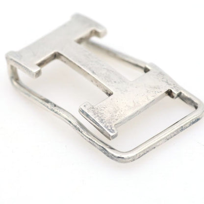 Hermes Constance Logo Money Clip Silver