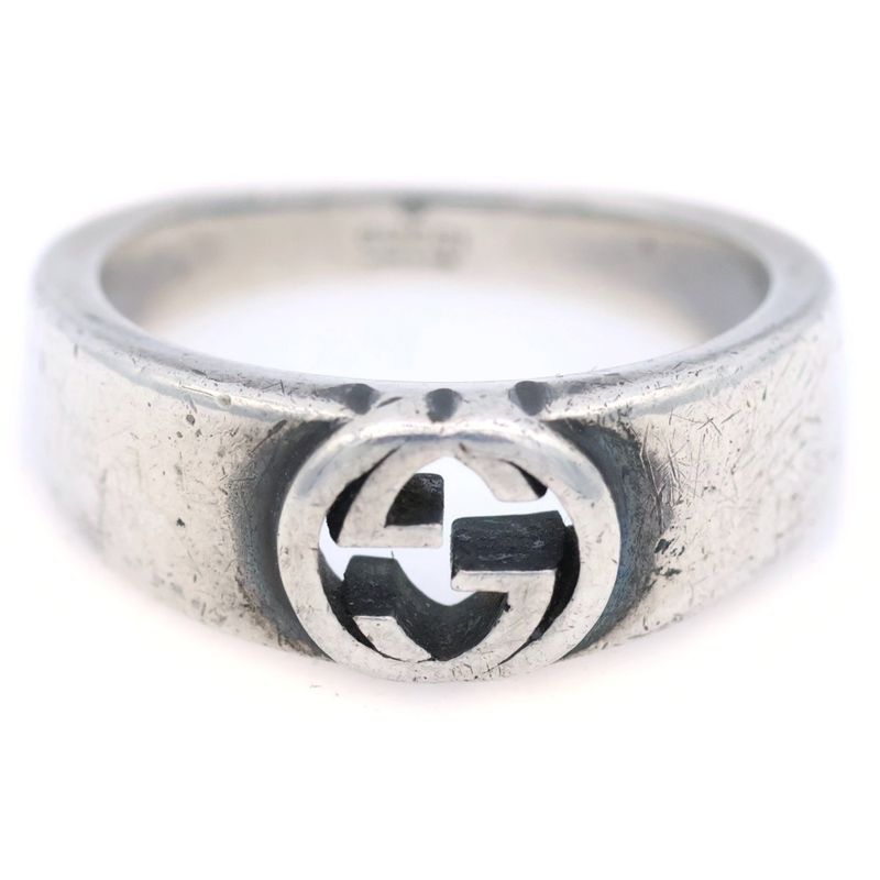 Gucci GG Marmont Ring Silver