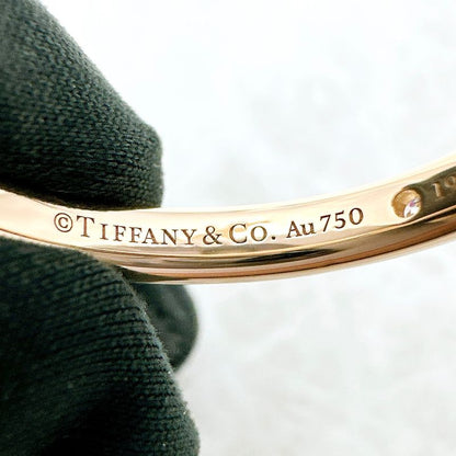 Tiffany & Co Band Diamond Ring Pink Gold