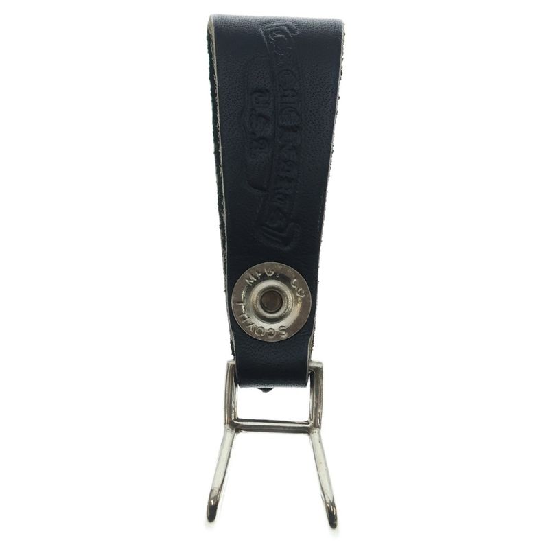 Chrome Hearts Belt Loop BS Button Leather Silver Black