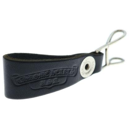 Chrome Hearts Belt Loop BS Button Leather Silver Black