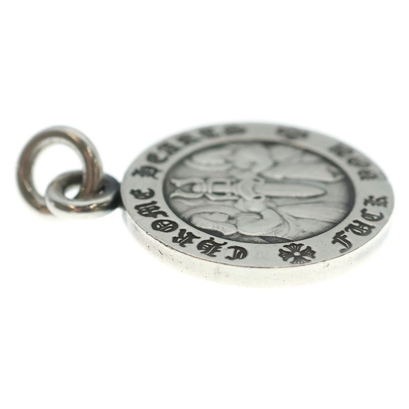 Chrome Hearts Chrm Angl Mdl V1 Angel Medal Charm Pendant Top