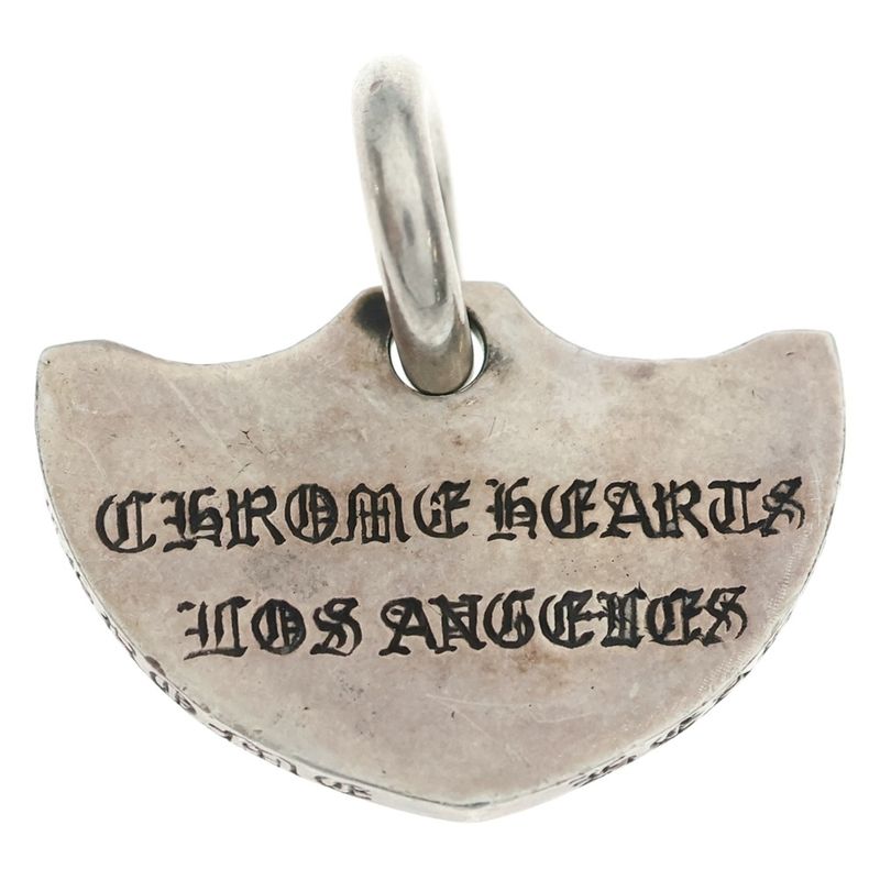 Chrome Hearts Shield Los Angeles Limited Necklace Top Silver