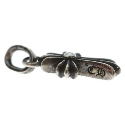 Chrome Hearts Crs Bbyfat Baby Fat Cross Pendant Top Silver