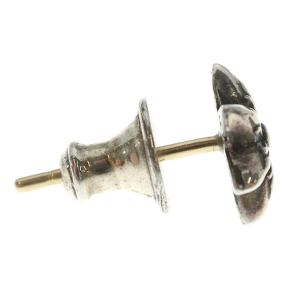 Chrome Hearts CO Star Stud Earrings Silver