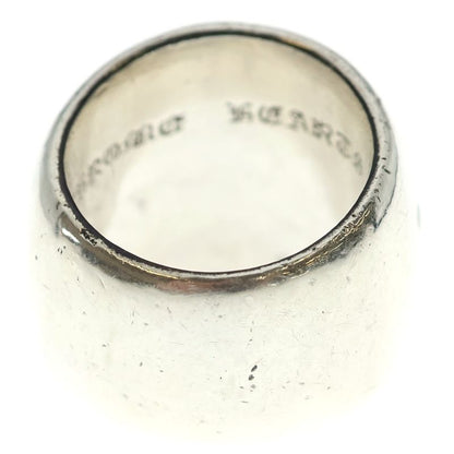 Chrome Hearts Classic Oval Cross Ring Silver with