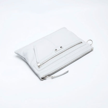 Balenciaga Clutch Classic Clip M Leather