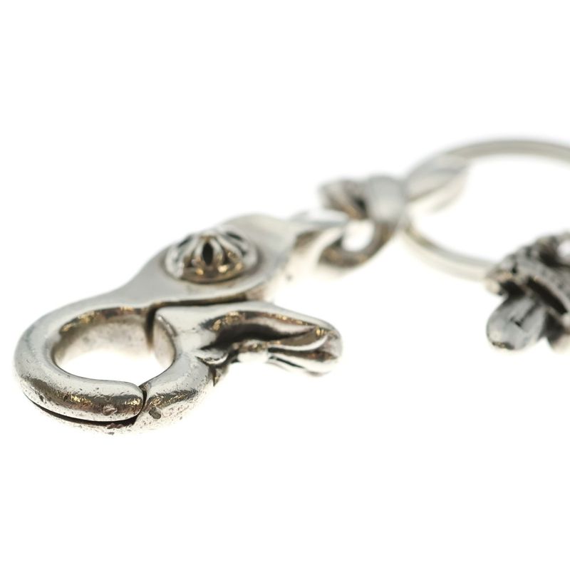 Chrome Hearts Clp Chn Classic-s Short Classic Link Key Chain Silver Necklace