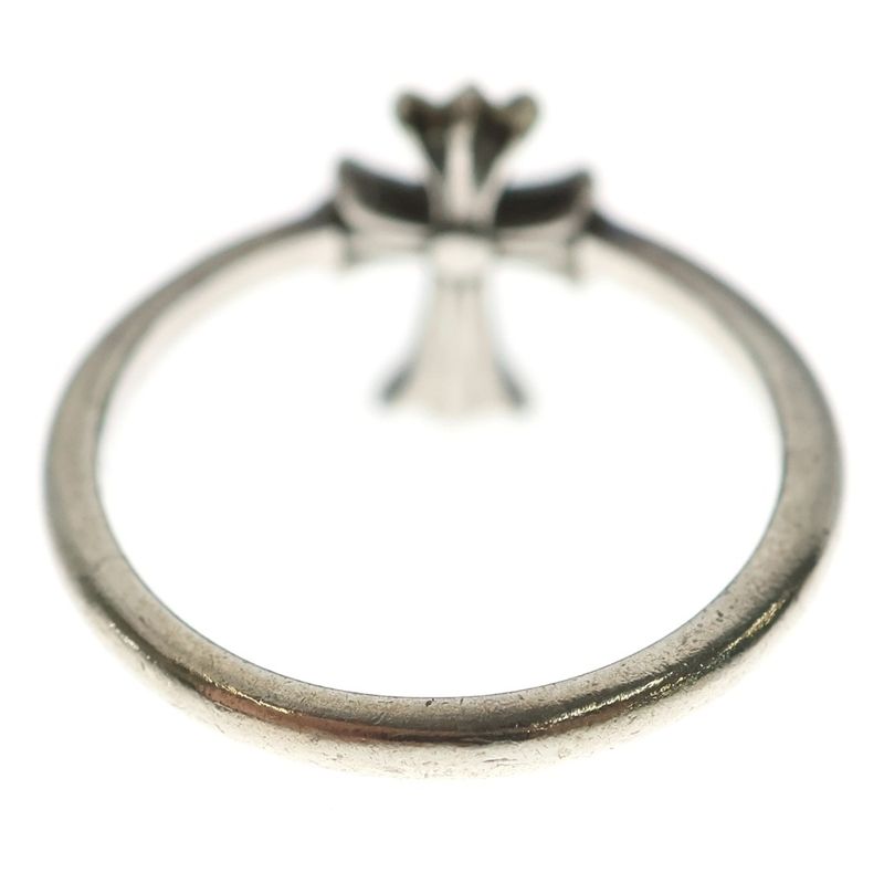 Chrome Hearts Bubblgm CH Crs Bubblegum CH Cross Silver Ring