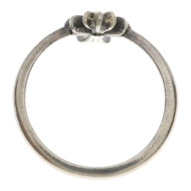 Chrome Hearts Bubblgm CH Crs Bubblegum CH Cross Silver Ring