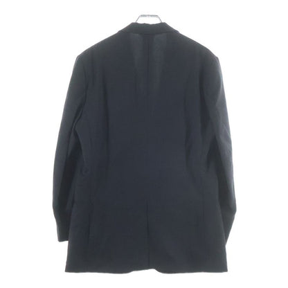 Hermes Cashmere Blend Wool Tailored Jacket Trousers Long Pants Set Suit Gray