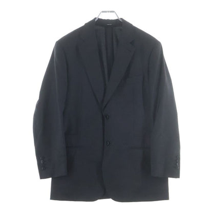 Hermes Cashmere Blend Wool Tailored Jacket Trousers Long Pants Set Suit Gray