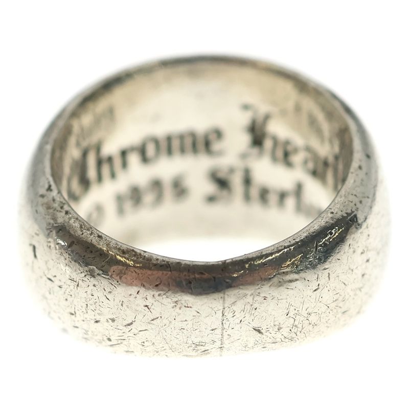 Chrome Hearts Heart in Band Ring Silver
