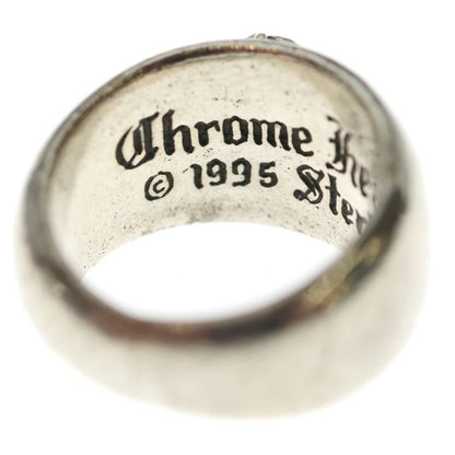 Chrome Hearts Heart in Band Ring Silver