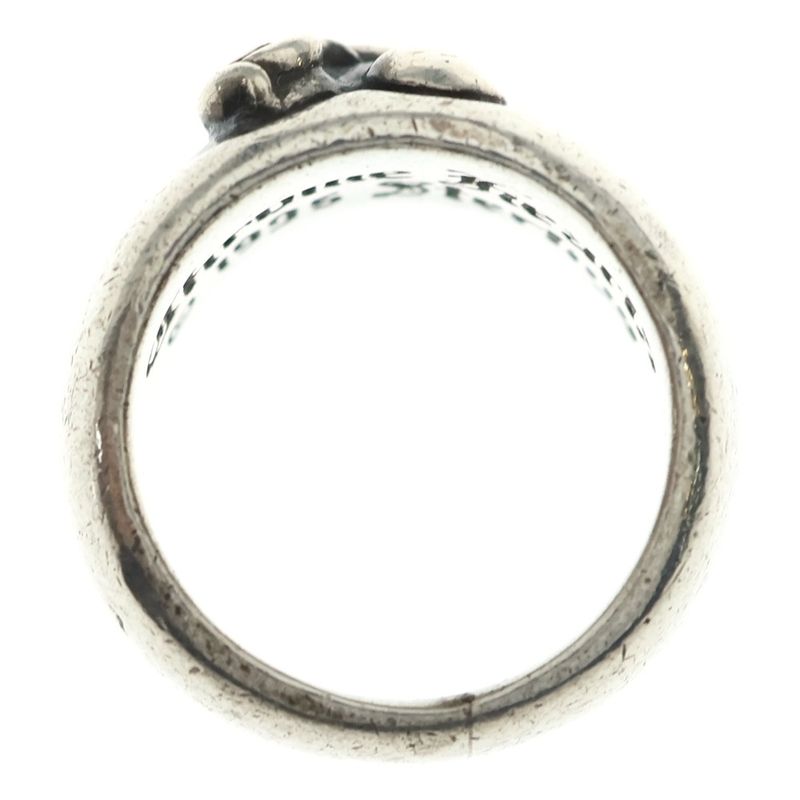 Chrome Hearts Heart in Band Ring Silver