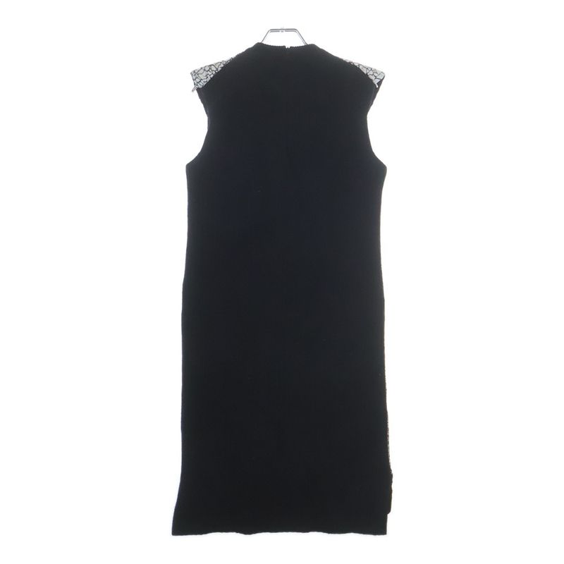 Balenciaga Crack Dress Black