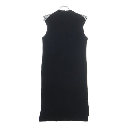 Balenciaga Crack Dress Black