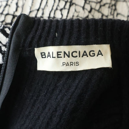 Balenciaga Crack Dress Black