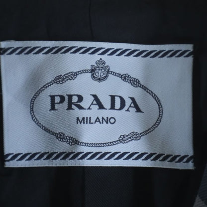 Prada Tailored Jacket Border Gray