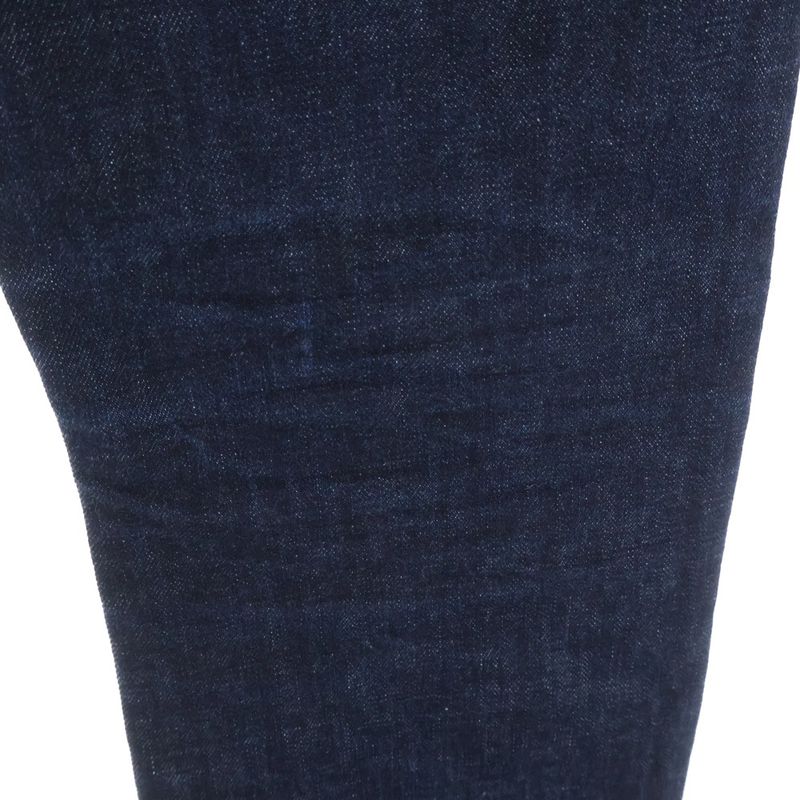 Chrome Hearts Dnm Pants Crs Btn Indigo Cross Ball Button Washed Denim