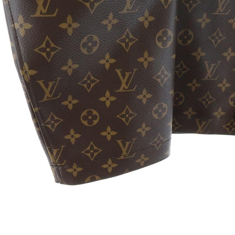 Louis Vuitton Monogram LV Toile Military Jacket Brown Lsr