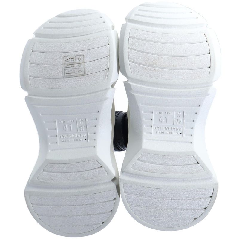 Balenciaga Mold Closed Rubber Sandals White