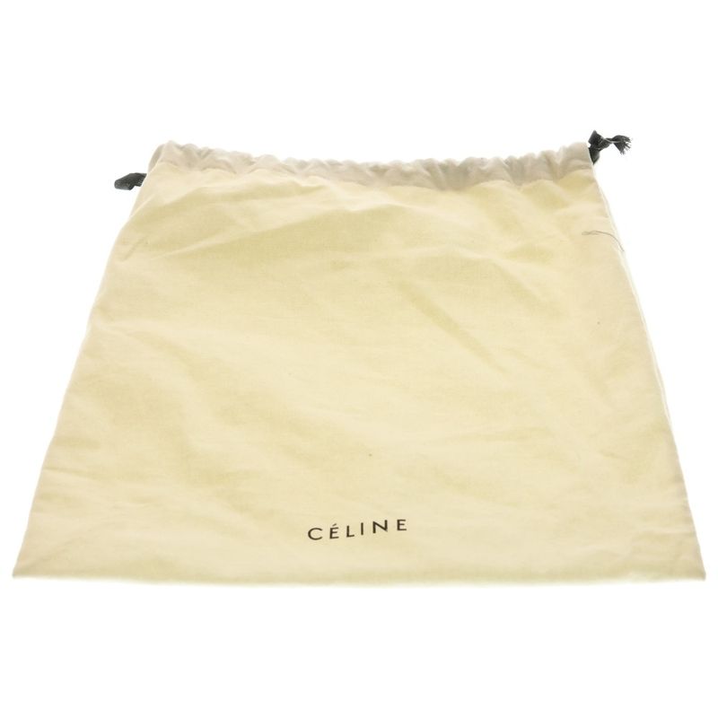 Celine Vertical Cover Small 2-Way Shoulder Bag Tote Pink Beige Leather Gold
