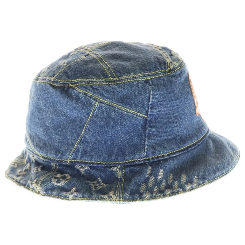Louis Vuitton Pone Denim Bucket Hat Indigo