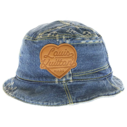 Louis Vuitton Pone Denim Bucket Hat Indigo