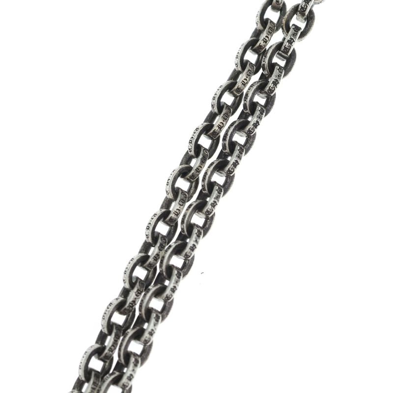 Chrome Hearts Chn Paper Tbar Long T Bar Chain Wallet Silver