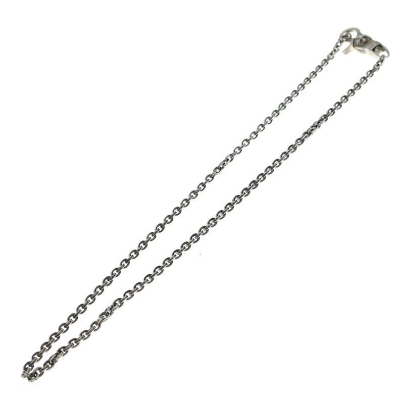 Chrome Hearts Chn Paper Tbar Long T Bar Chain Wallet Silver