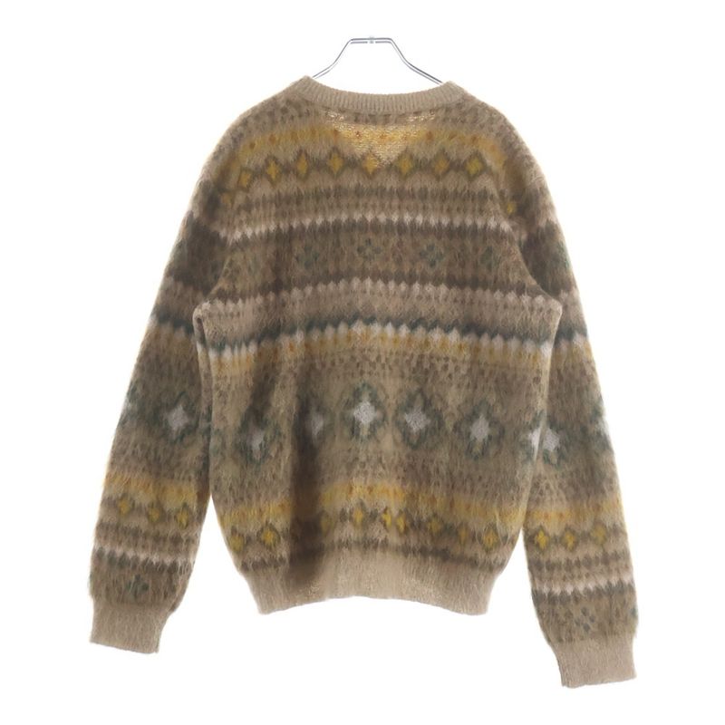 Louis Vuitton Mohair Knit Sweater Brown