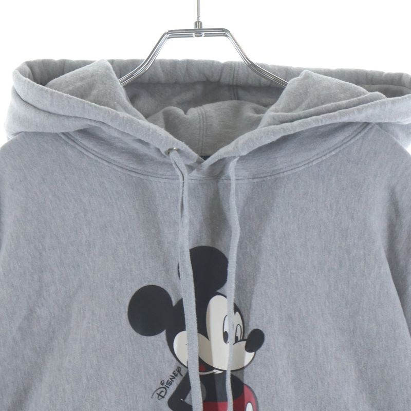 Gucci Disney Hoodie Mickey Mouse Pullover Sweatshirt Gray Sweater