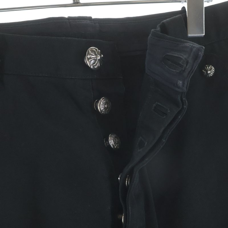 Chrome Hearts Carpenter Cnvs Blk Long Pants