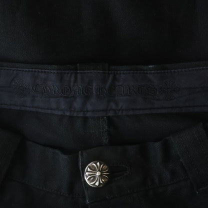 Chrome Hearts Carpenter Cnvs Blk Long Pants