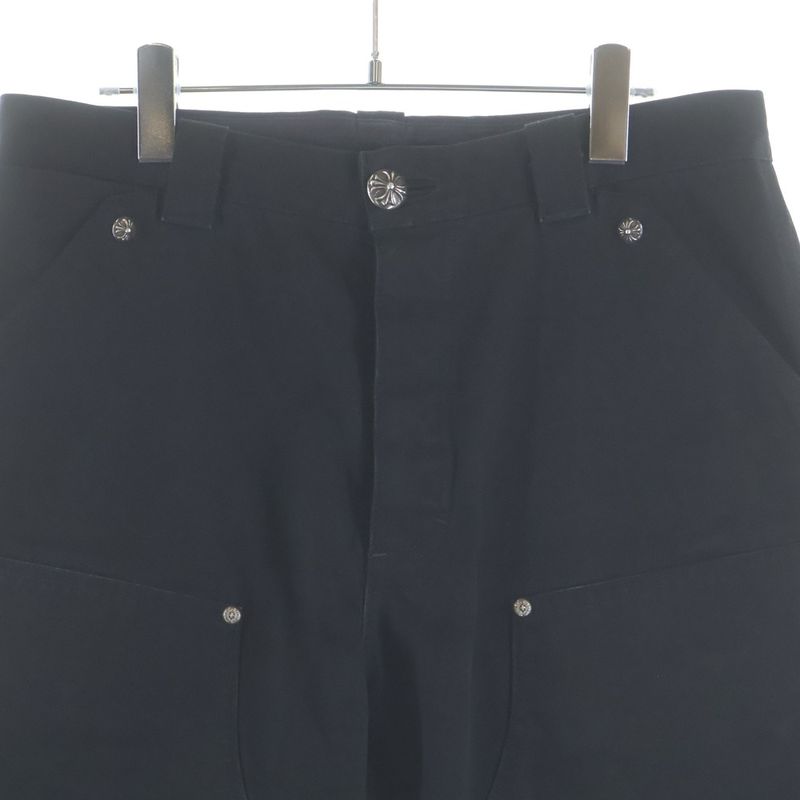 Chrome Hearts Carpenter Cnvs Blk Long Pants