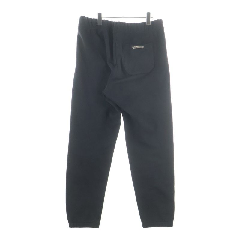 Chrome Hearts Not Gyn Paper Jam Cemetery Leather Patch Sweatshirt Long Pants
