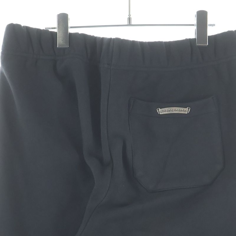 Chrome Hearts Not Gyn Paper Jam Cemetery Leather Patch Sweatshirt Long Pants