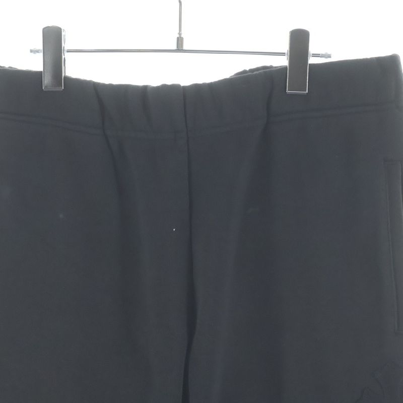 Chrome Hearts Not Gyn Paper Jam Cemetery Leather Patch Sweatshirt Long Pants