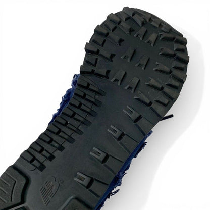 Miu Sneakers Shoes Denim Navy New Balance Collaboration 574 Logo Fringe