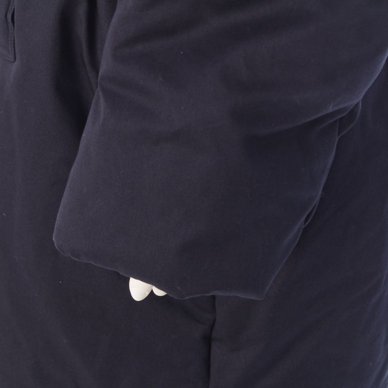 Balenciaga Cotton Tailored Stainless Steel Coat