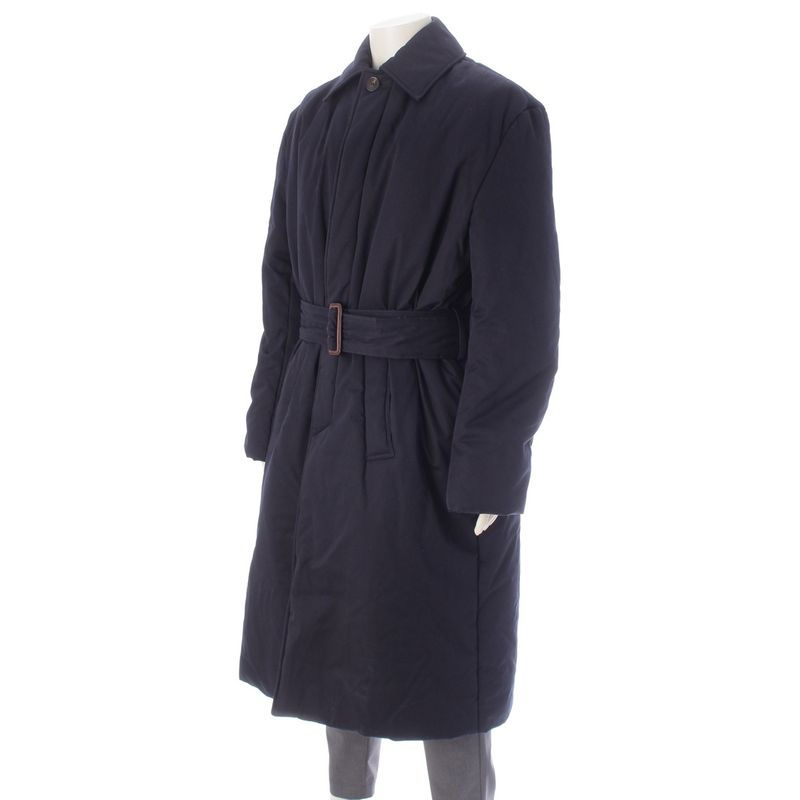 Balenciaga Cotton Tailored Stainless Steel Coat