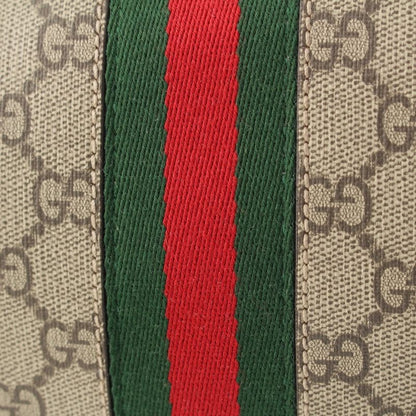 Gucci Ophidia GG Supreme 2-Way Shoulder Boston Bag Beige